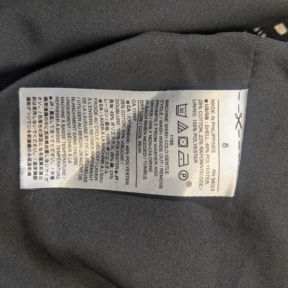 Banana Republic Black and White Pencil Skirt - Picture 11 of 11